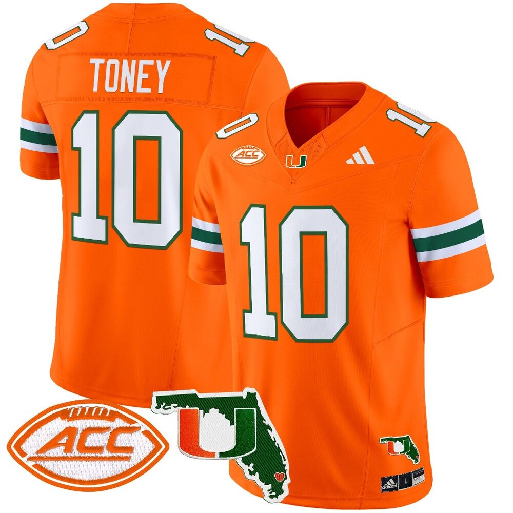 Mens Youths Select Malachi Toney Stitched 10 Jersey Vapor Orange
